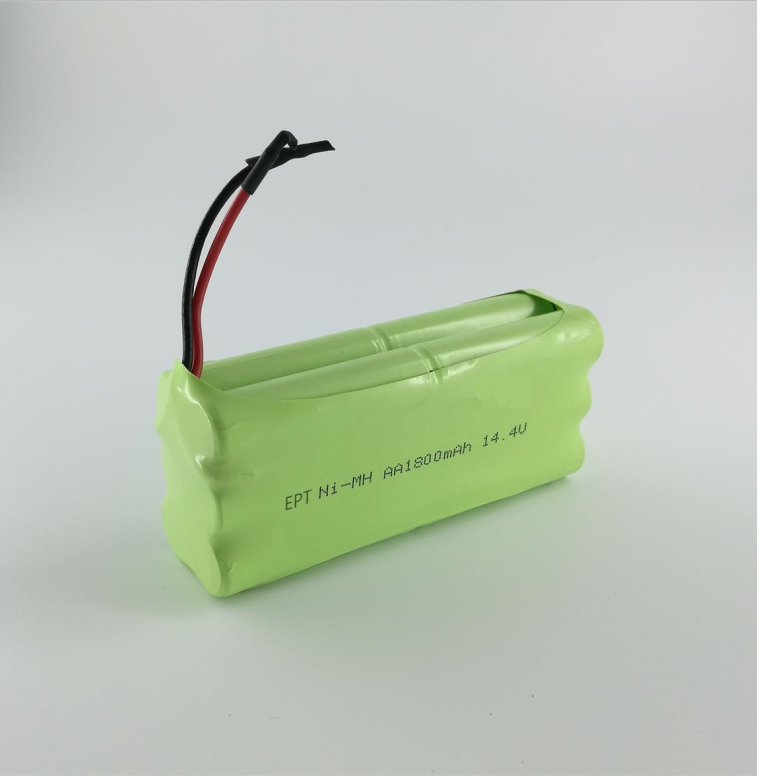 14.4V 1800mAh AA吸塵器動力鎳氫電池 14.4V 1800mAh AA吸塵器動力鎳氫電池